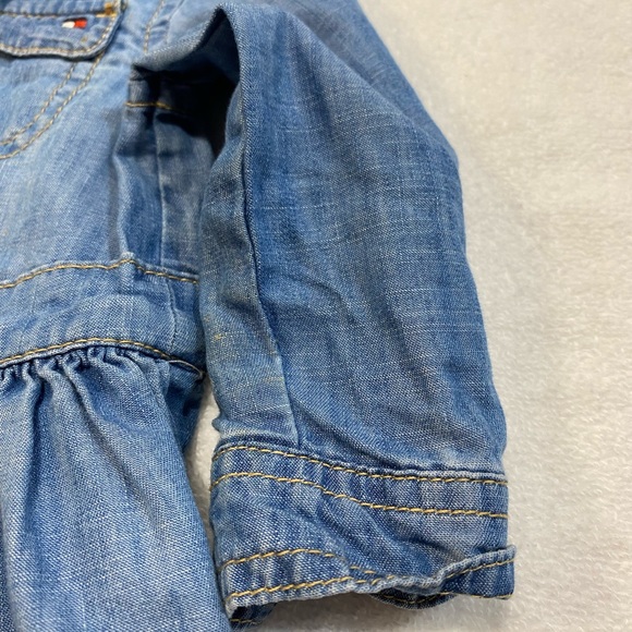 Tommy Hilfiger Denim Dress. Size 12M - Picture 6 of 9